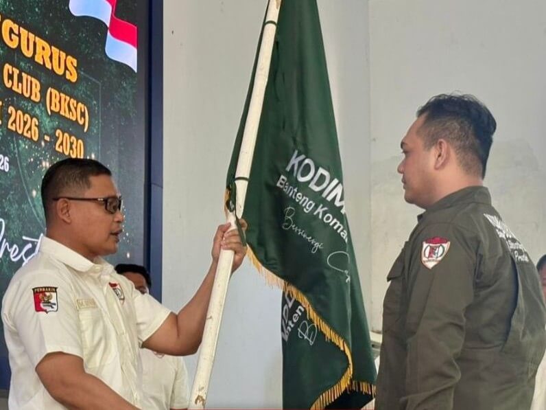 Pelantikan Dan Pengukuhan Pengurus Banteng Komando Shooting Club (BKSC) Masa Bakti 2026-2030 KODIM 1408/MKS